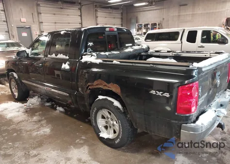 2008 Dodge Dakota Laramie from USA, damaged, VIN 1D7HW58N78S633261